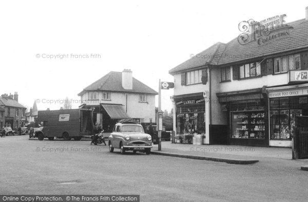 Photo of Hersham, Post Office c.1955