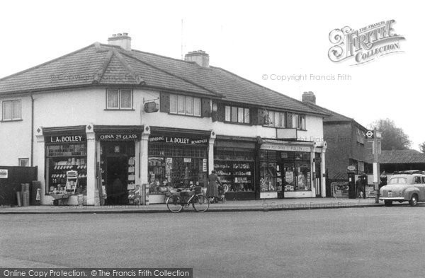 Photo of Hersham, Post Office c1957