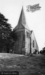 All Saints Parish Church c.1955, Herstmonceux