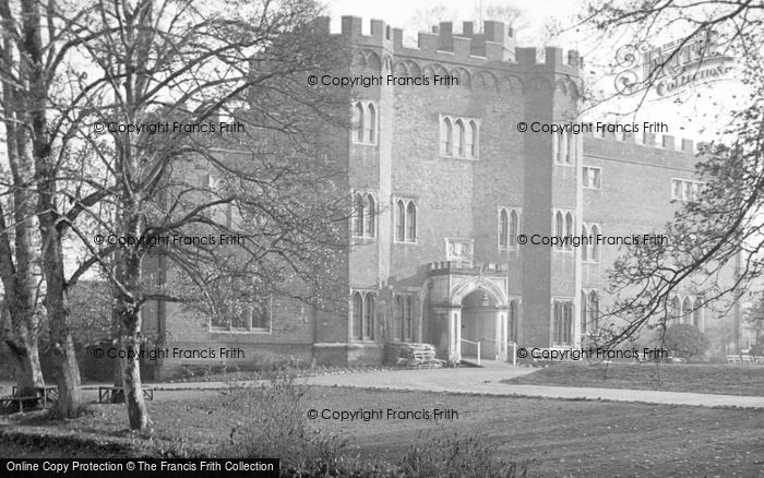 Photo of Hertford, Castle c.1955