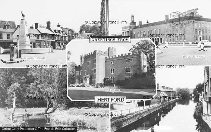 Photo of Hertford, Composite c.1960
