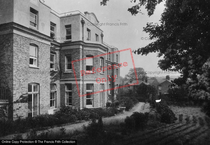 Photo of Hertford, County Hospital, The Nurses' Home 1929