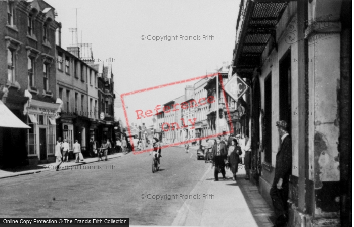 Photo of Hertford, Fore Street c.1950