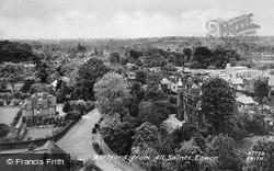 From All Saints' Tower 1929, Hertford