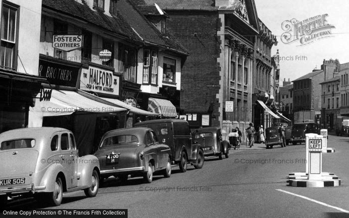 Photo of Hertford, Halford's, Fore Street 1954