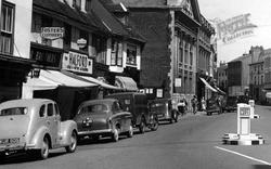 Halford's, Fore Street 1954, Hertford