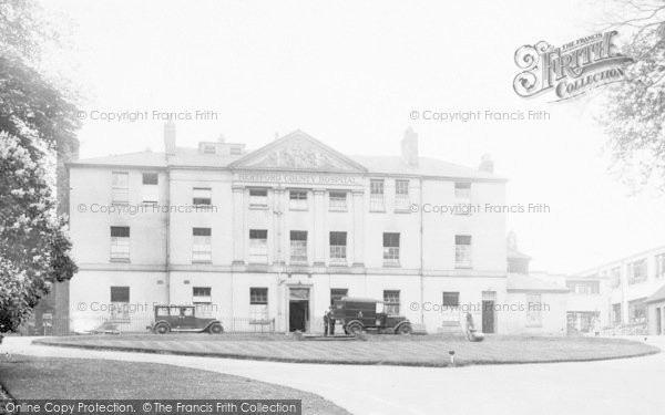 Photo of Hertford, Hertford County Hospital 1933