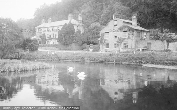 Photo of Hertford, Houses By The River Lea 1929