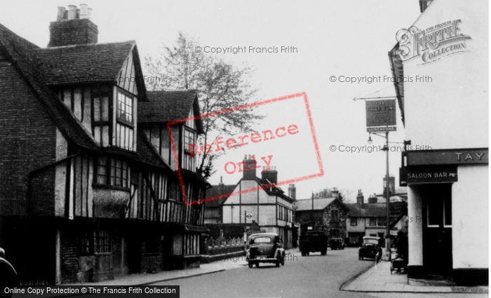 Photo of Hertford, Old Houses, St Andrew's Street c.1955