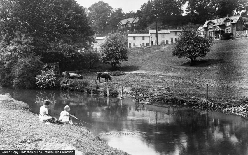 Hertford, Port Hill from Hartham 1929