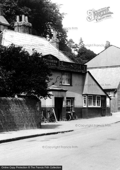 Photo of Hertford, Reindeer Tavern, Port Hill 1929