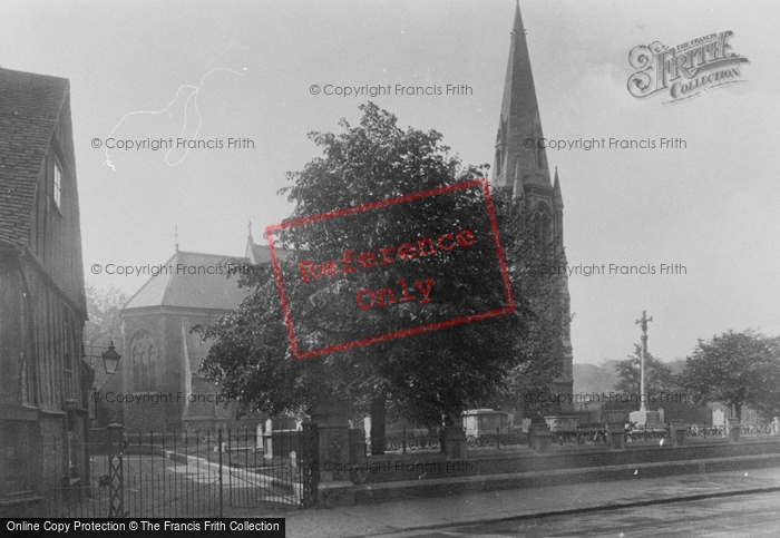 Photo of Hertford, St Andrew's Church 1922