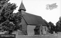 St Leonard's Church c.1960, Hertford
