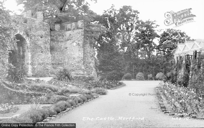 Photo of Hertford, The Castle c.1955