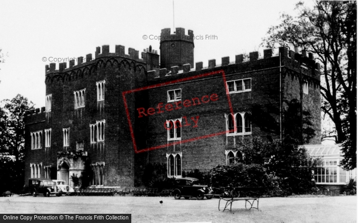 Photo of Hertford, The Castle c.1955