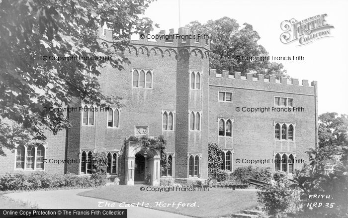 Photo of Hertford, The Castle c.1955