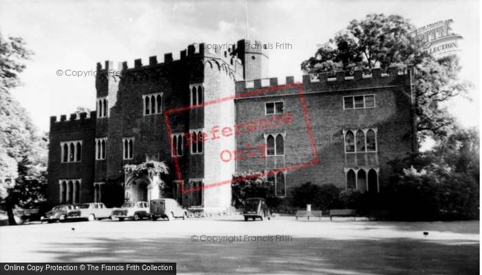 Photo of Hertford, The Castle c.1955