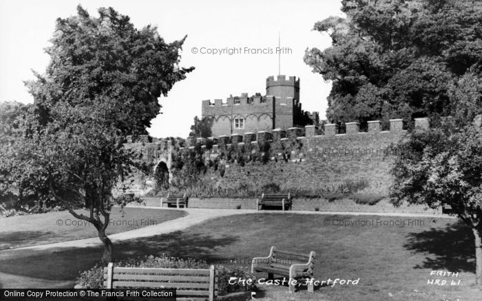 Photo of Hertford, The Castle c.1960