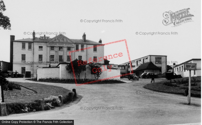 Photo of Hertford, The County Hospital c.1955