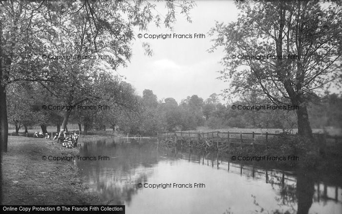Photo of Hertford, The River 1922