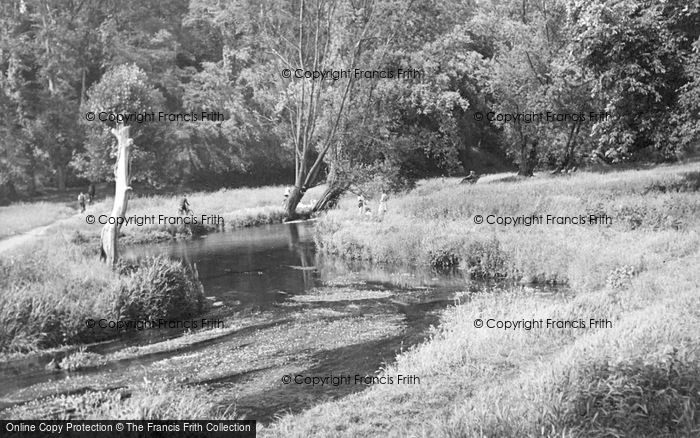 Photo of Hertford, The River Bean c.1950