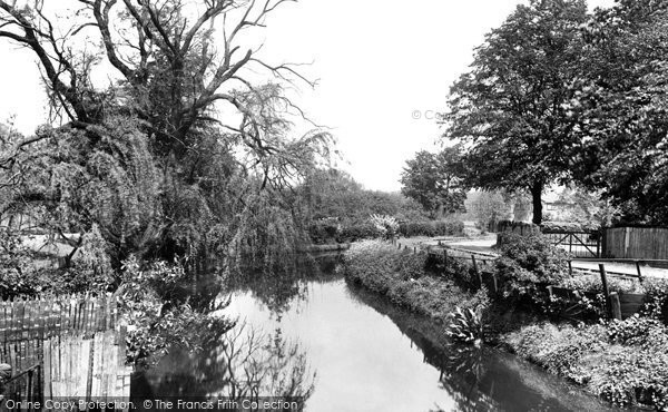 Photo of Hertford, The River Dicker Mill 1922