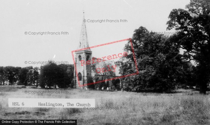 Photo of Heslington, The Church c.1965