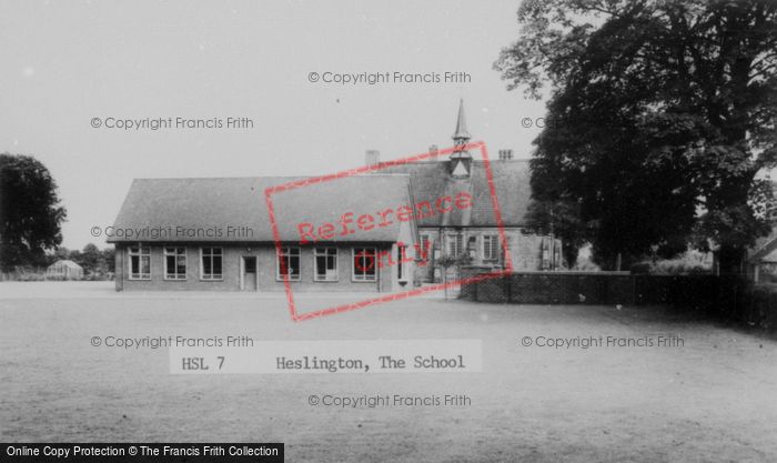 Photo of Heslington, The School c.1965