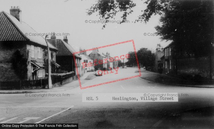 Photo of Heslington, Village Street c.1965