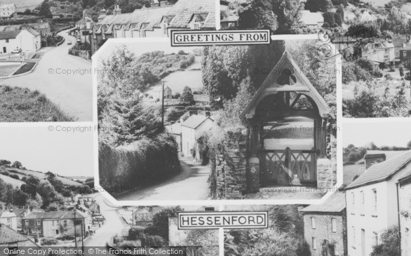 Photo of Hessenford, Composite c.1960