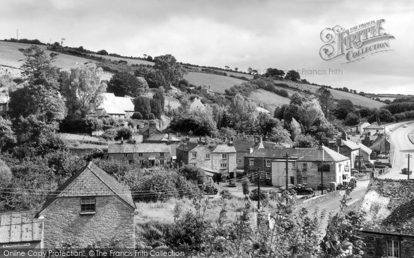 Photo of Hessenford, The Village c.1955