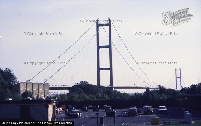 Photo of Hessle, The Humber Suspension Bridge 1986
