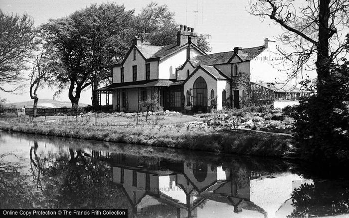 Photo of Hest Bank, A House And Reflection c.1955