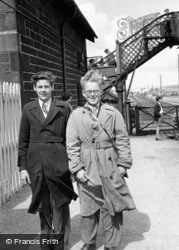 Boys At Station c.1956, Hest Bank