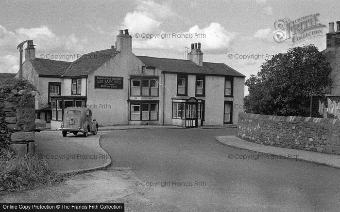 Photo of Hest Bank, Hest Bank Hotel c.1957