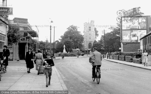 Photo of Heston, New Heston Road c.1955