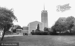 Our Lady Queen Of Apostles  Rc Church c.1955, Heston