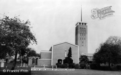 Our Lady Queen Of Apostles Rc Church c.1955, Heston