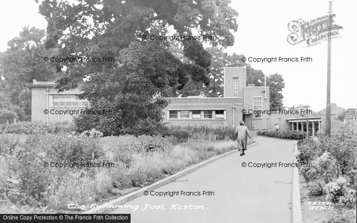 Photo of Heston, The Swimming Pool c.1955