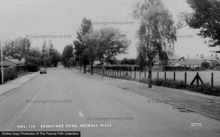 Photo of Heswall, Brimstage Road, Heswall Hills c.1965