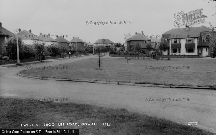 Photo of Heswall, Brooklet Road, Heswall Hills c.1965