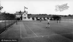 Camp, Liverpool Boys Association, Tennis Court c.1965, Heswall