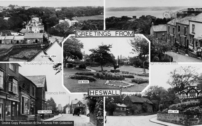 Photo of Heswall, Composite c.1955