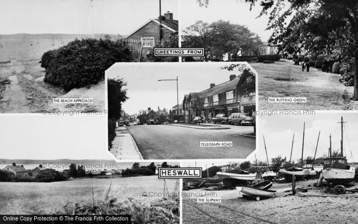 Photo Of Heswall Composite C1960 Francis Frith