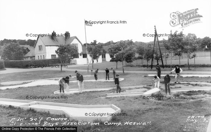 Photo of Heswall, Labc Camp, Mini Golf Course c.1965