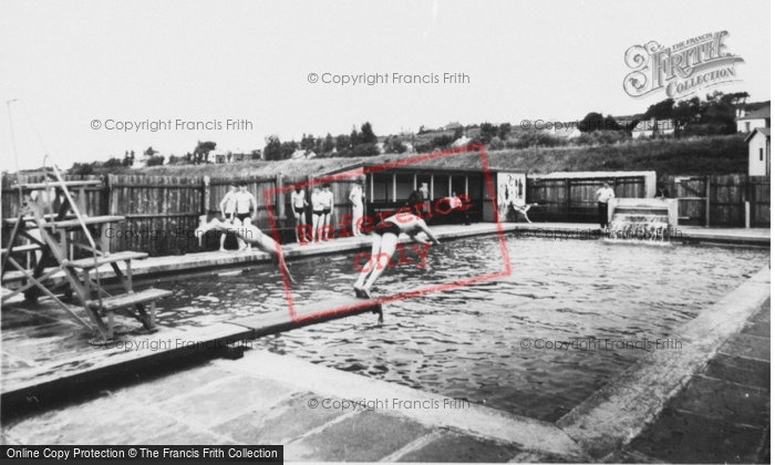 Photo of Heswall, Labc Swimming Pool c.1960