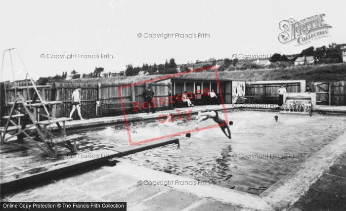 Photo of Heswall, Labc Swimming Pool c.1960