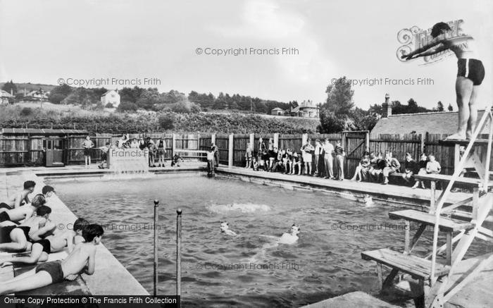 Photo of Heswall, Liverpool Boys' Association Camp Swimming Pool c.1955