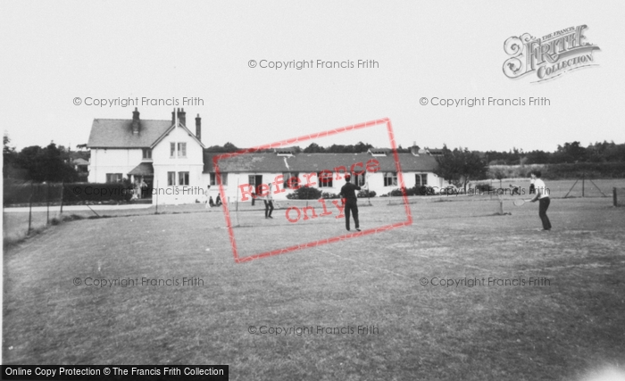Photo of Heswall, Liverpool Boys' Association Camp Tennis Court c.1960