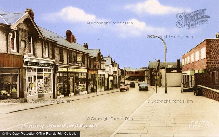 Photo of Heswall, Pensby Road c.1965